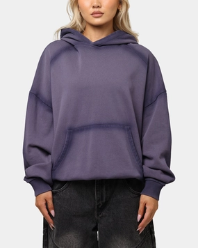 Saint Morta Contrast Wash Hoodie Purple StretchMaterial
