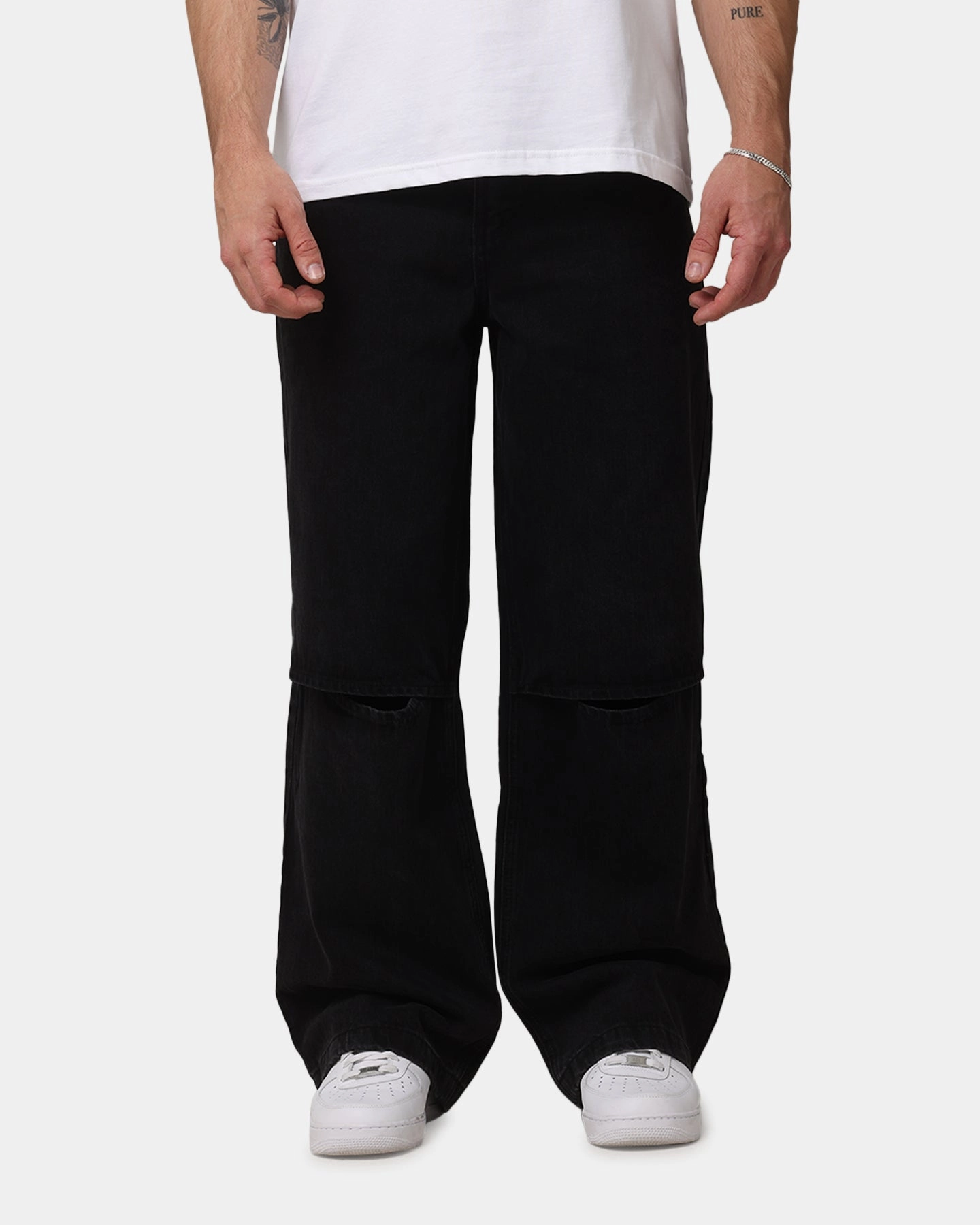 Modern Design Saint Morta Covert Amplus Jeans Black Shadow