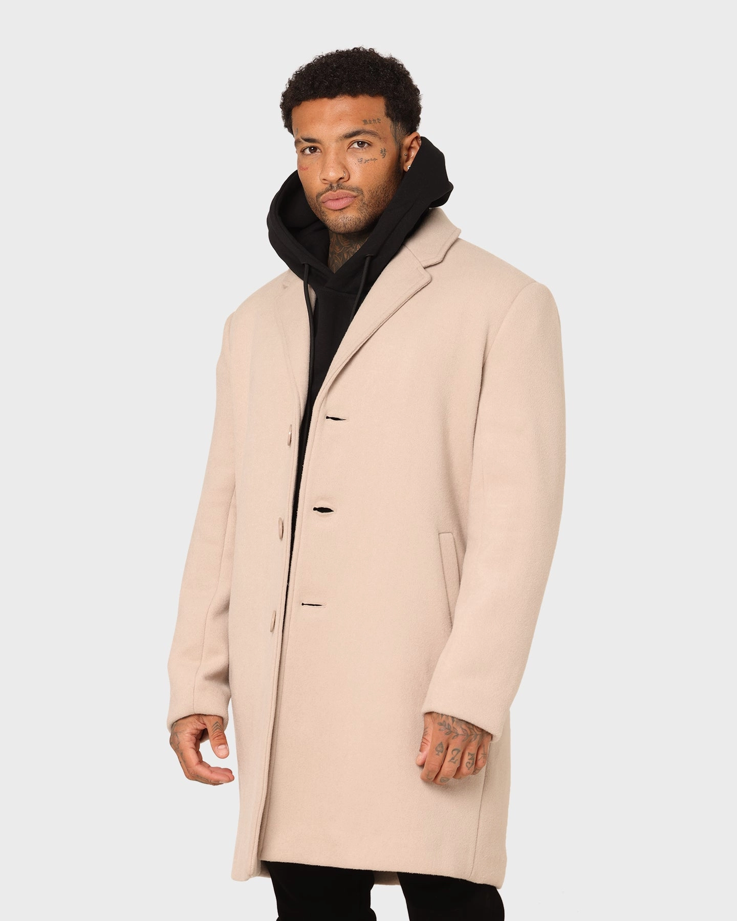 Winter Layers All weather Saint Morta Desolation Coat Stone