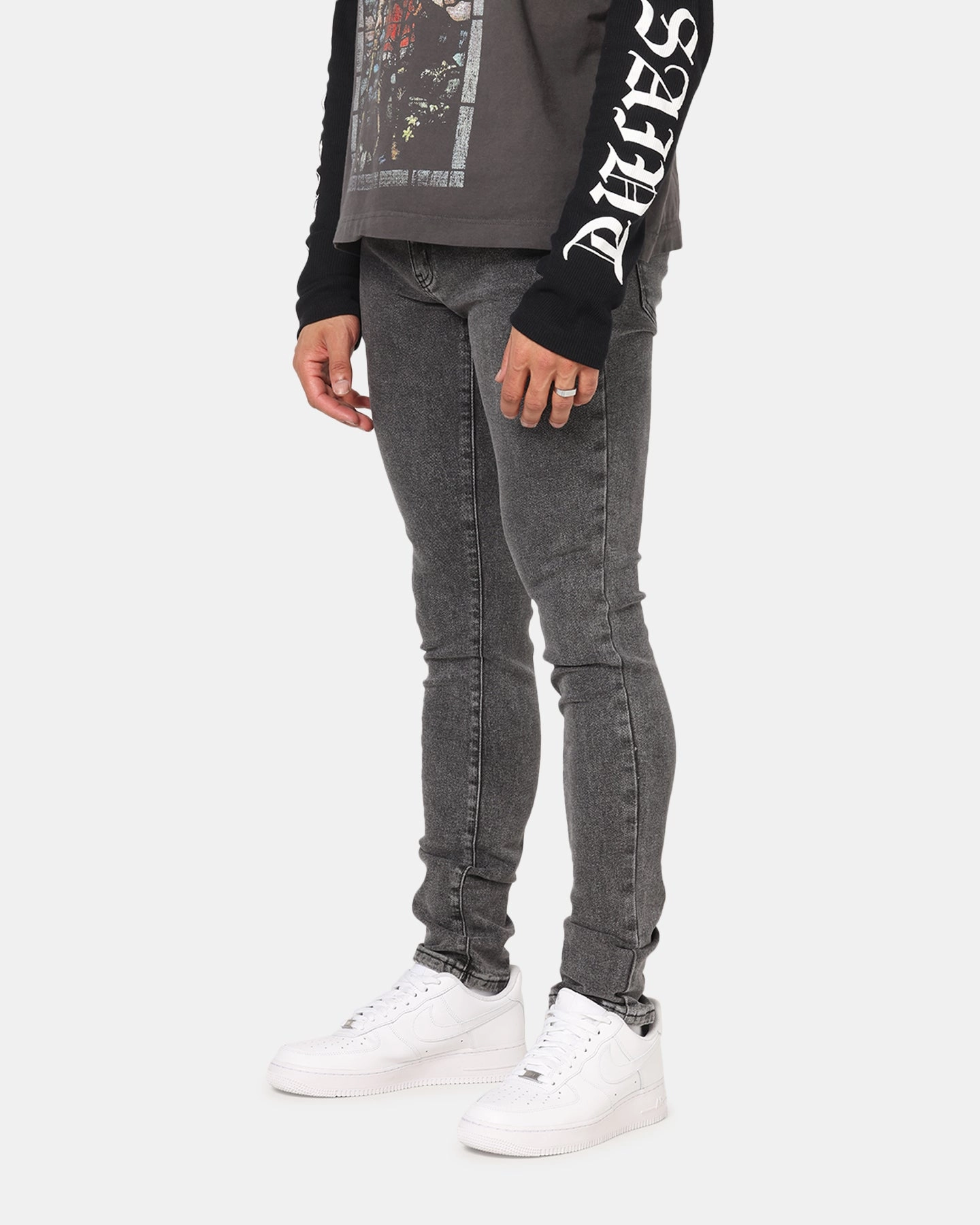 Saint Morta Dynasty Jeans Black Stonewash Daily Go