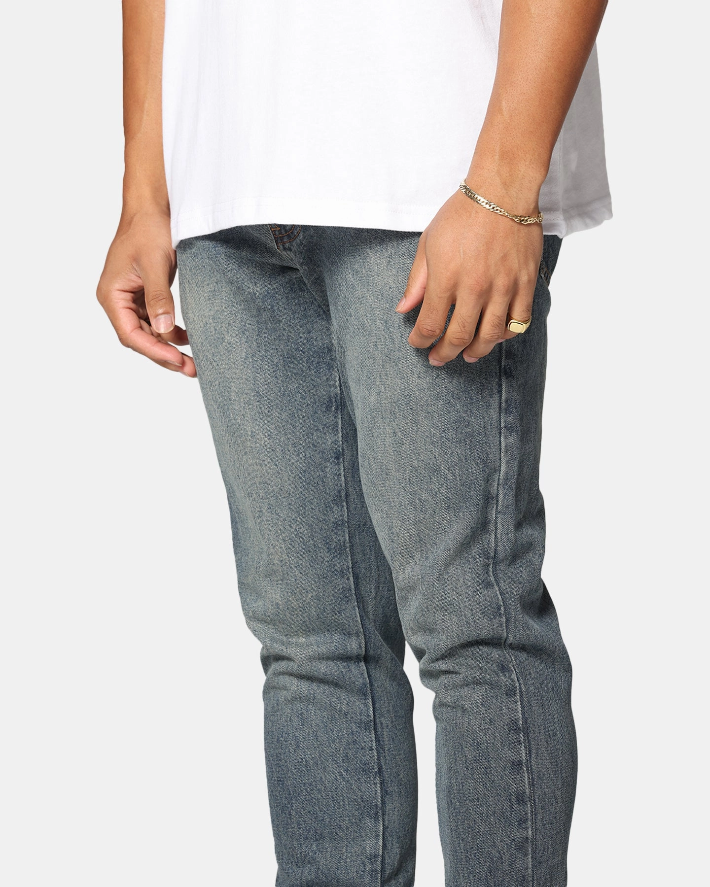 Comfy Classic High Quality Base Outfit Saint Morta Fimi Jeans Dirty Denim