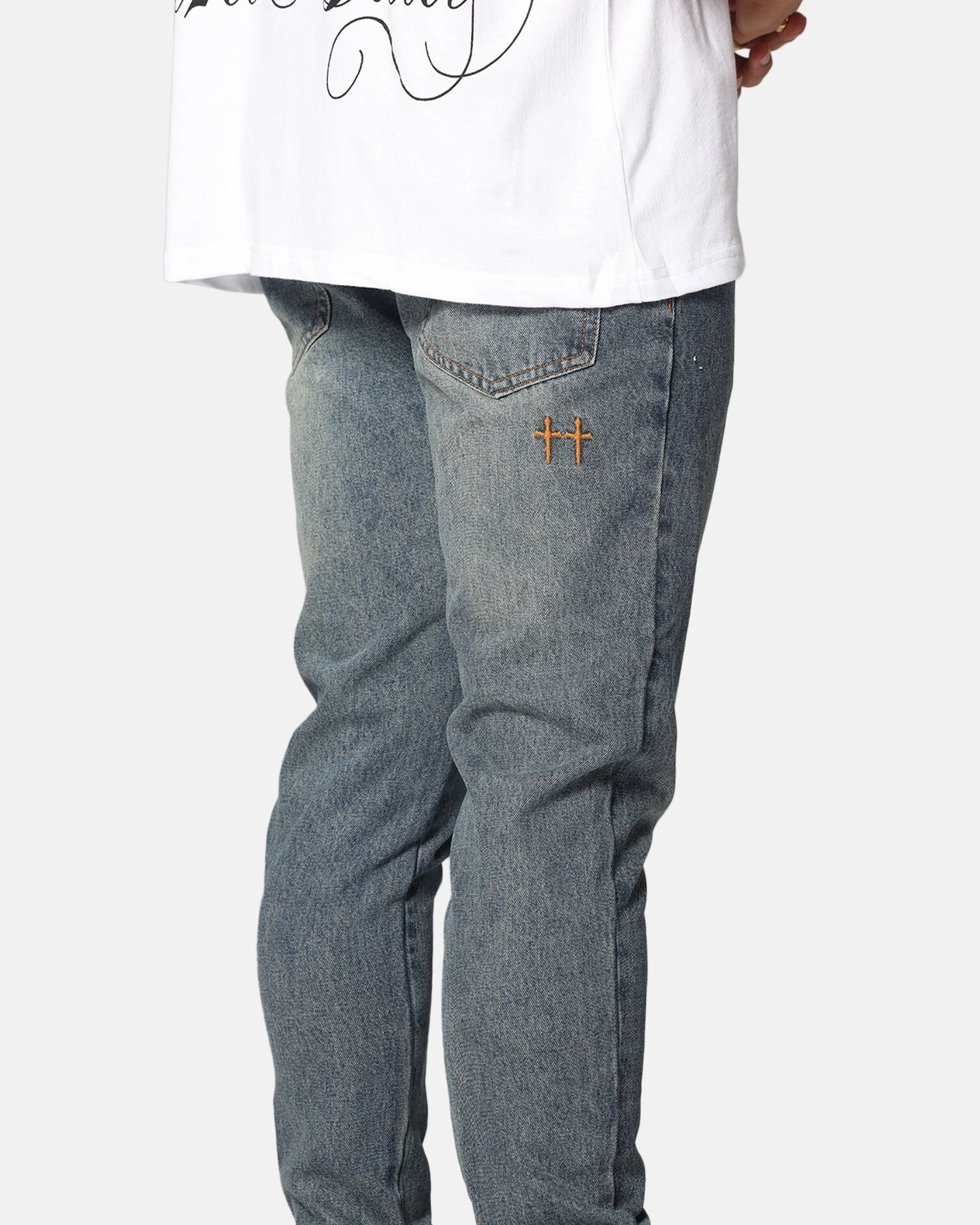 Trend Setter Chill Outfit Student Outfit Outdoor Adventure Adult Fashion Saint Morta Fimi Jeans Dirty Denim