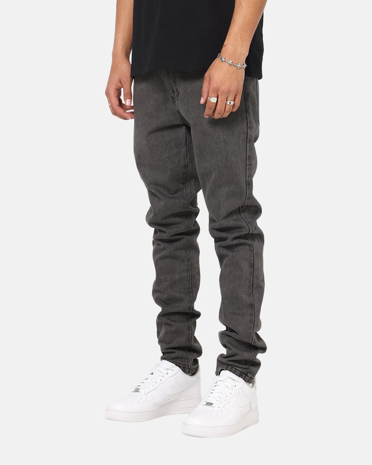 Light Stretch Office Casual Saint Morta Fimi Jeans Sulphur Grey