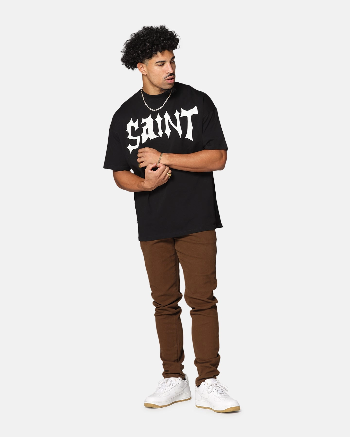 Mid Rise Structure Saint Morta Fimi Jeans Vintage Brown