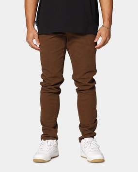 Quality Staple Soft Finish Saint Morta Fimi Jeans Vintage Brown