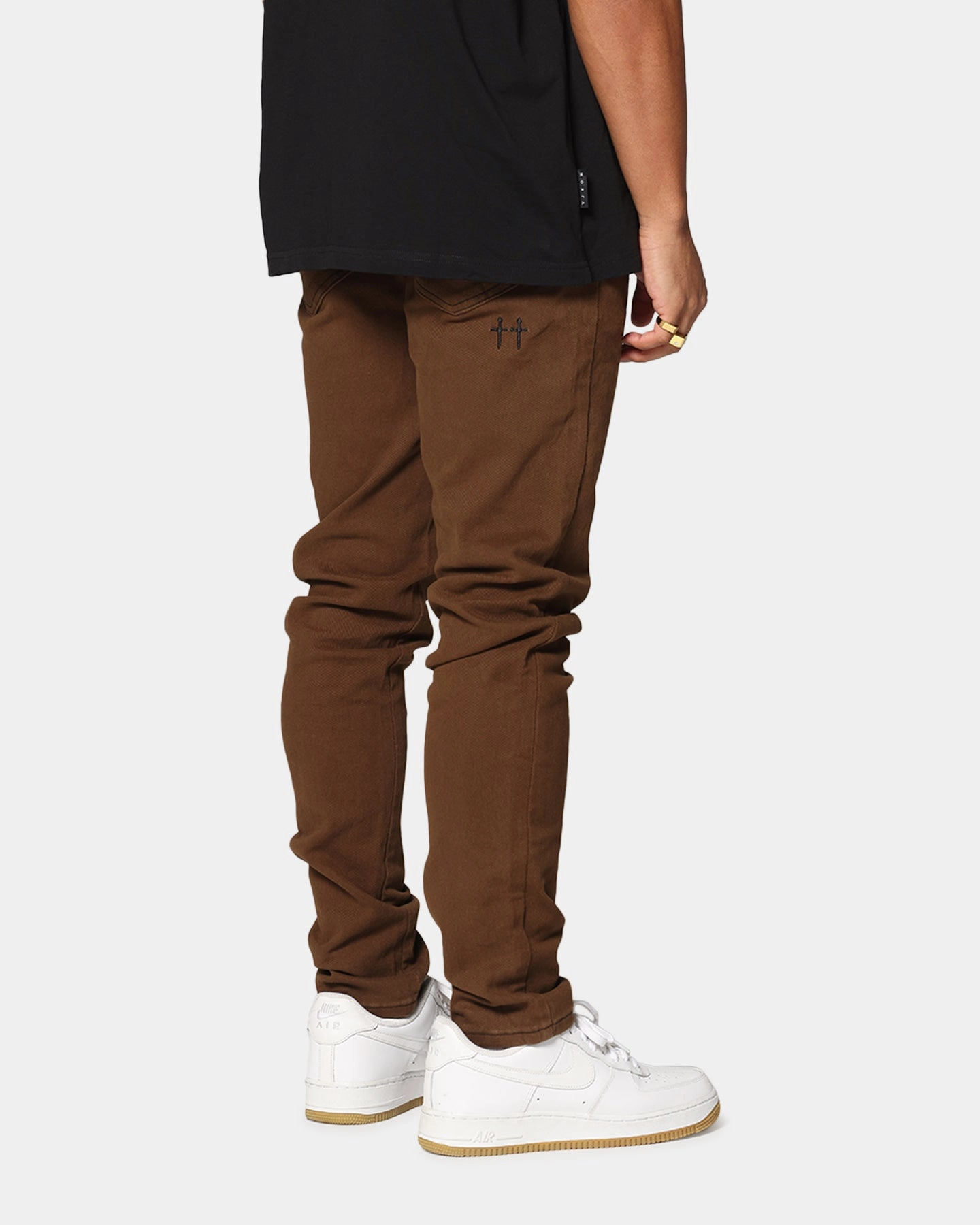 Saint Morta Fimi Jeans Vintage Brown Crisp Look Base Layer