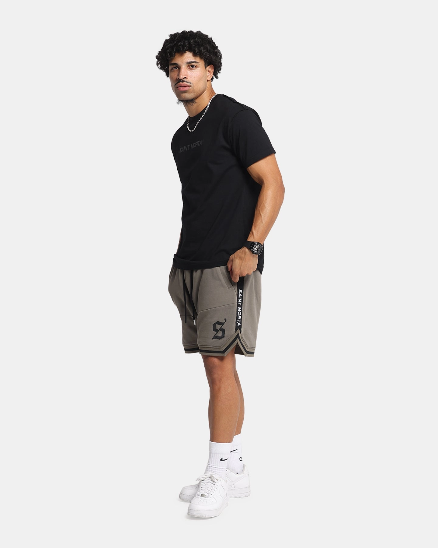 Saint Morta Icon X Fleece Short Brown Mood Wear