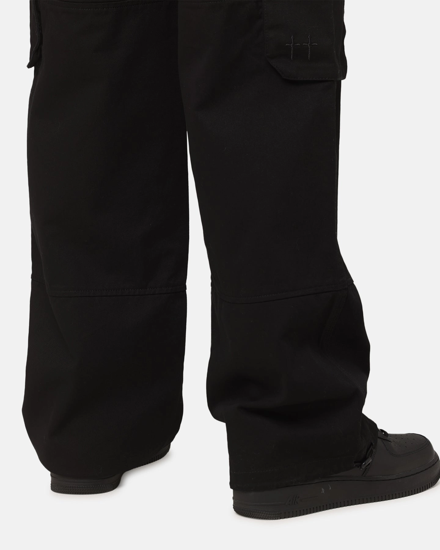 Saint Morta Inutero Baggy Cargo Pants Black Quick Pack