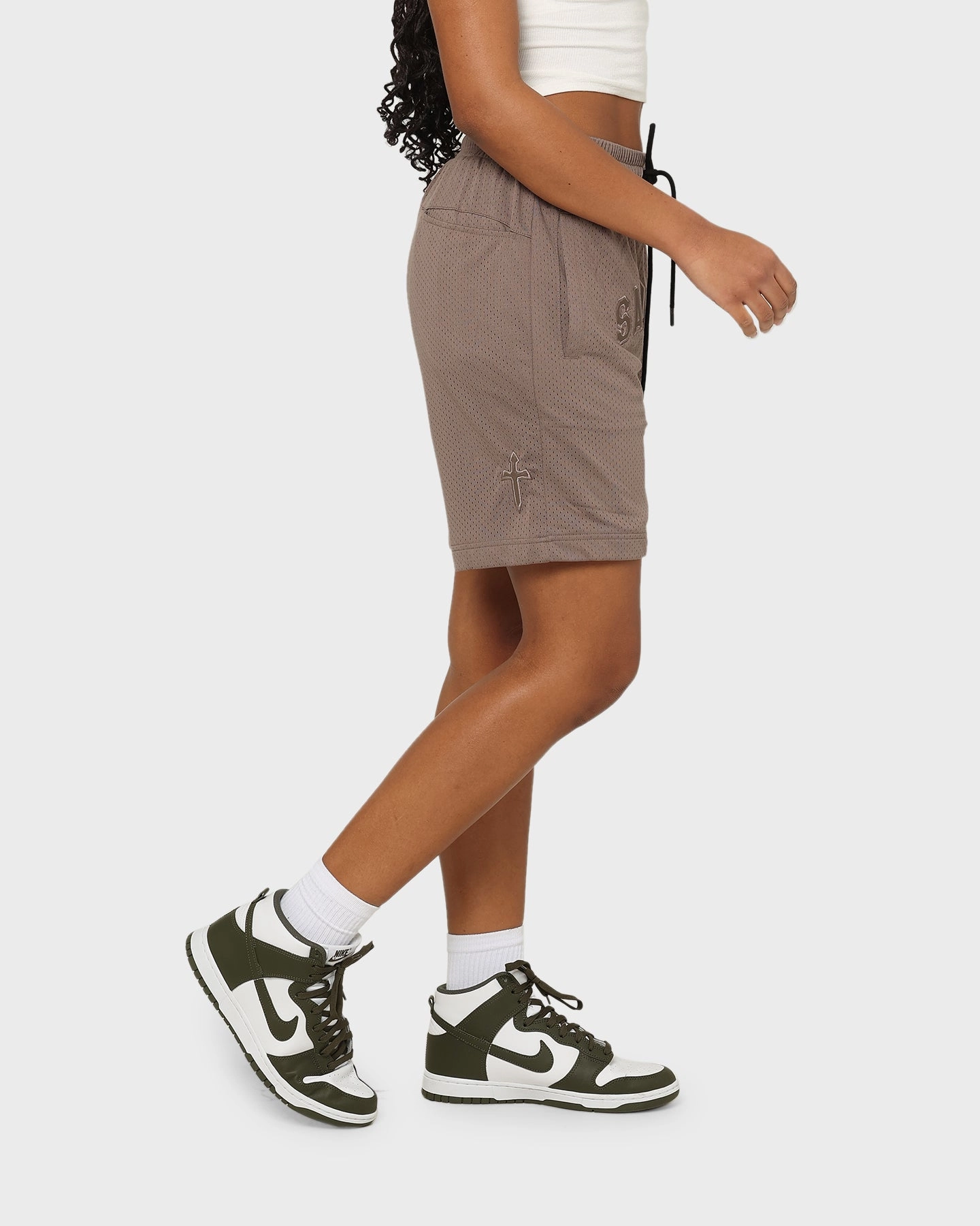 Compression Lining Color Variety Saint Morta Kingdom Basketball Shorts Dark Brown