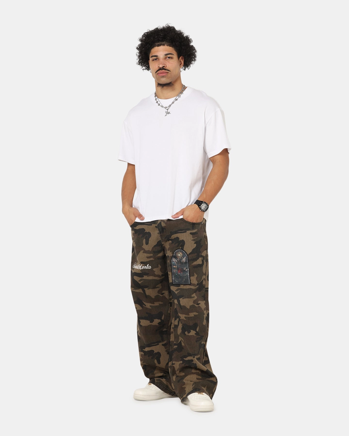 Saint Morta Kingdomcome Baggy Pant Camo Modular Attachment elastic waistband