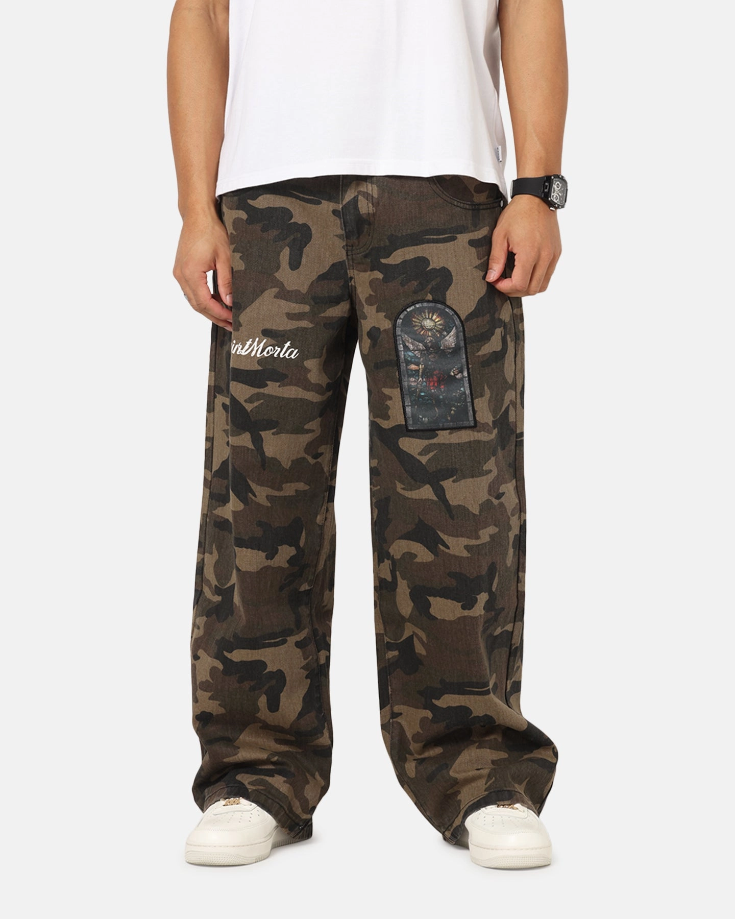 Comfy Style Saint Morta Kingdomcome Baggy Pant Camo