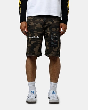 Lounge Wear Teflon Coated Finish Saint Morta Kingdomcome Baggy Shorts Camo
