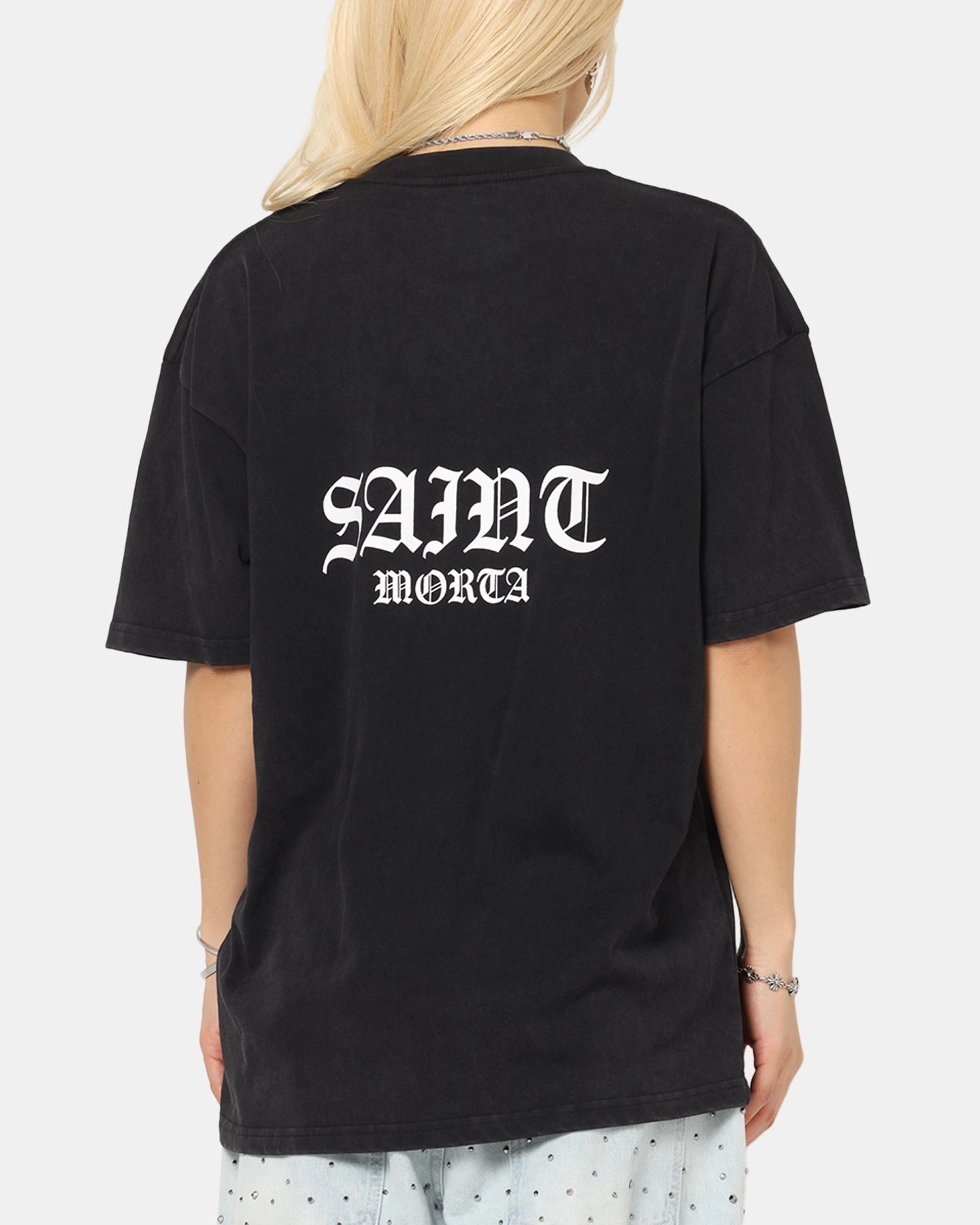 Minimalist purity Versatile Design Saint Morta Kingdomcome T-Shirt Vintage Black