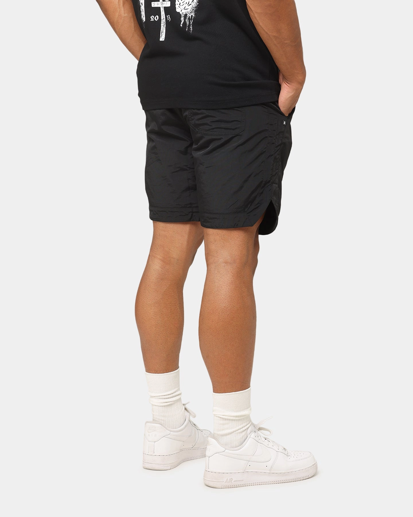 Vacation Outfit Anniversary Gift Saint Morta Lucius Shorts Black