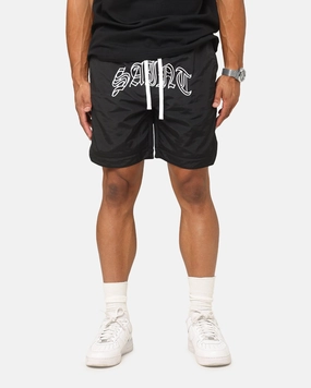 Saint Morta Lucius Shorts Black Limited Edition beachy vibe