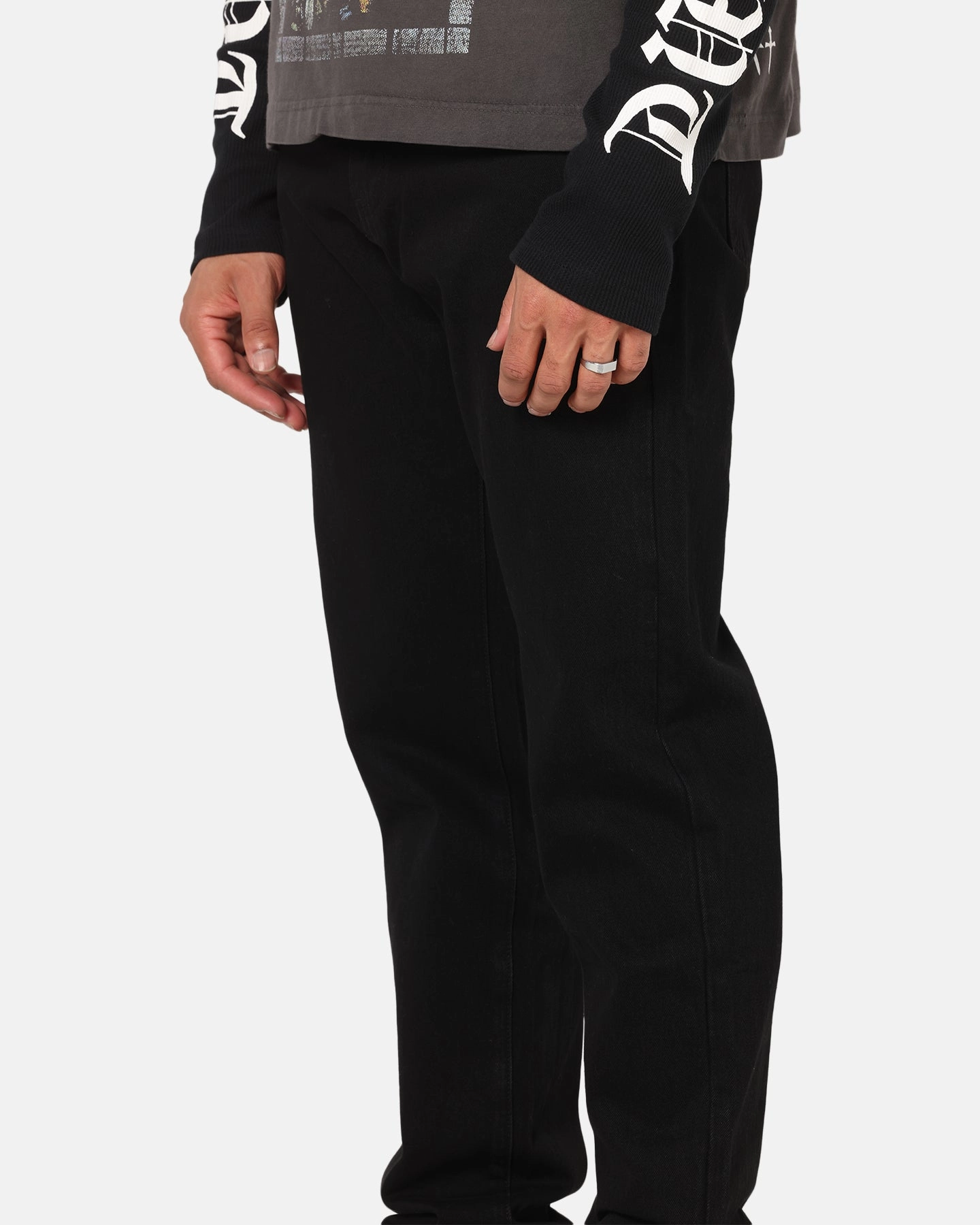 Saint Morta Psykhe Jeans Black Stonewash School Fit