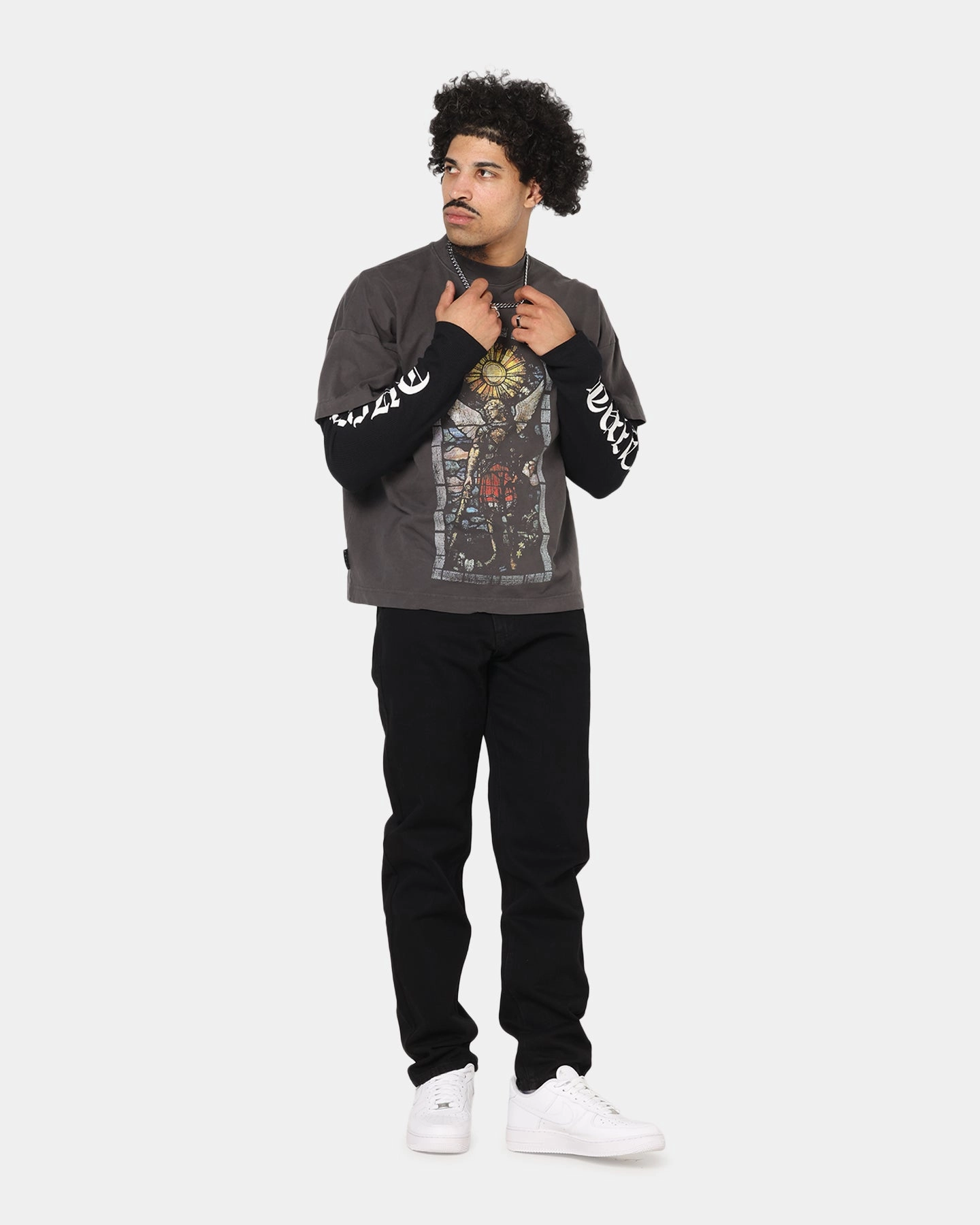 Saint Morta Psykhe Jeans Black Stonewash Urban appeal