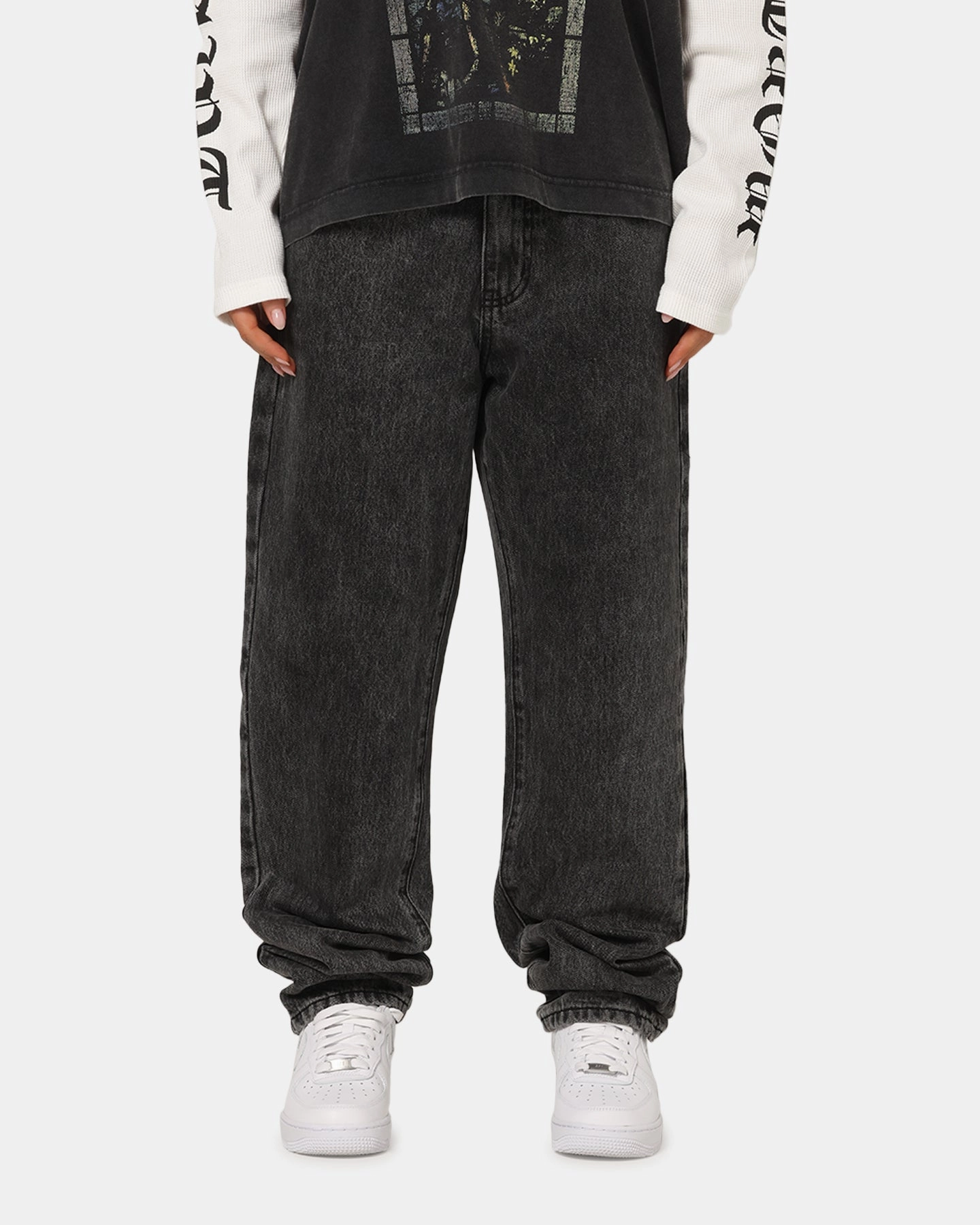 Saint Morta Psykhe Jeans Sulphur Grey Classic Fit