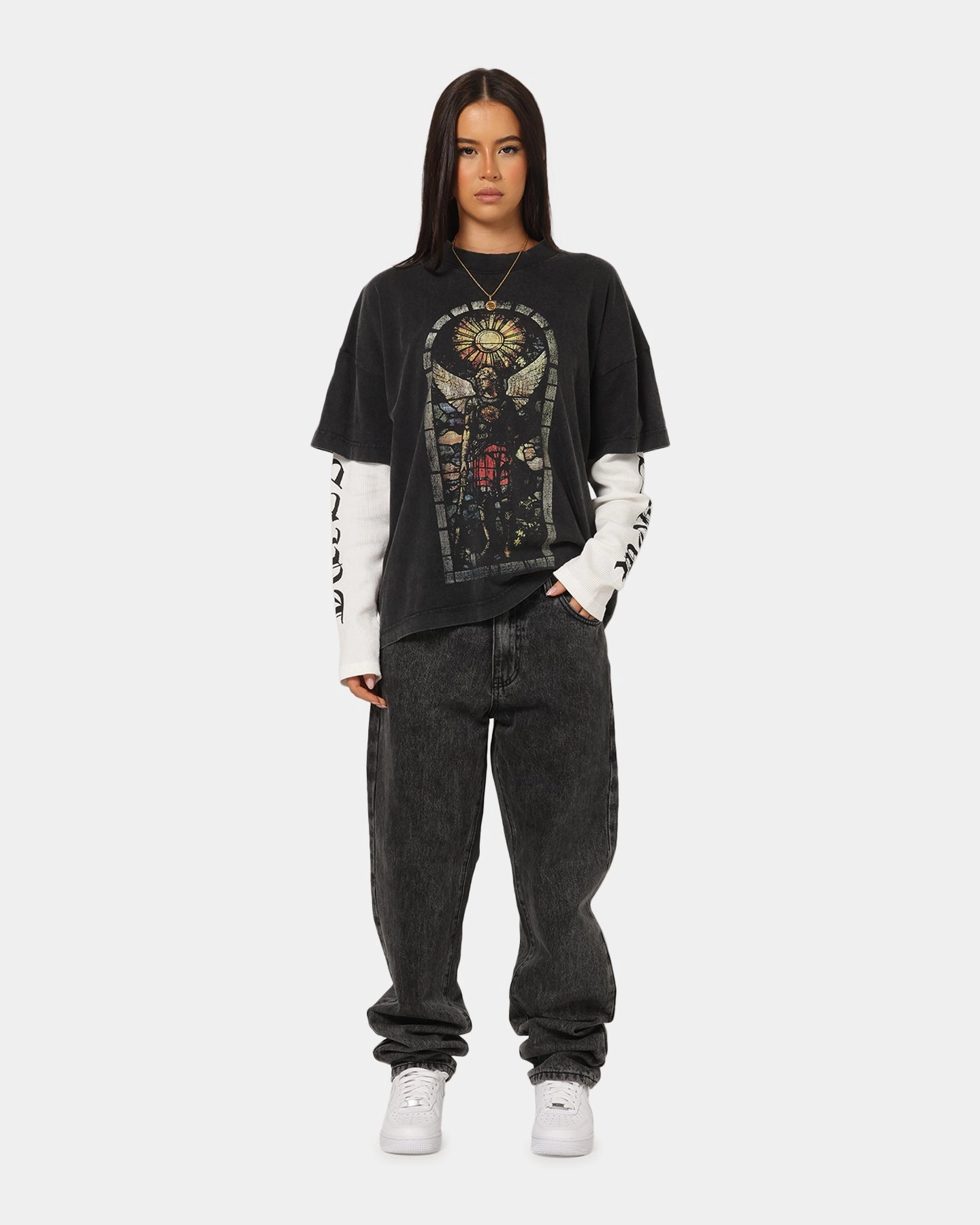 Saint Morta Psykhe Jeans Sulphur Grey Subtle Detail