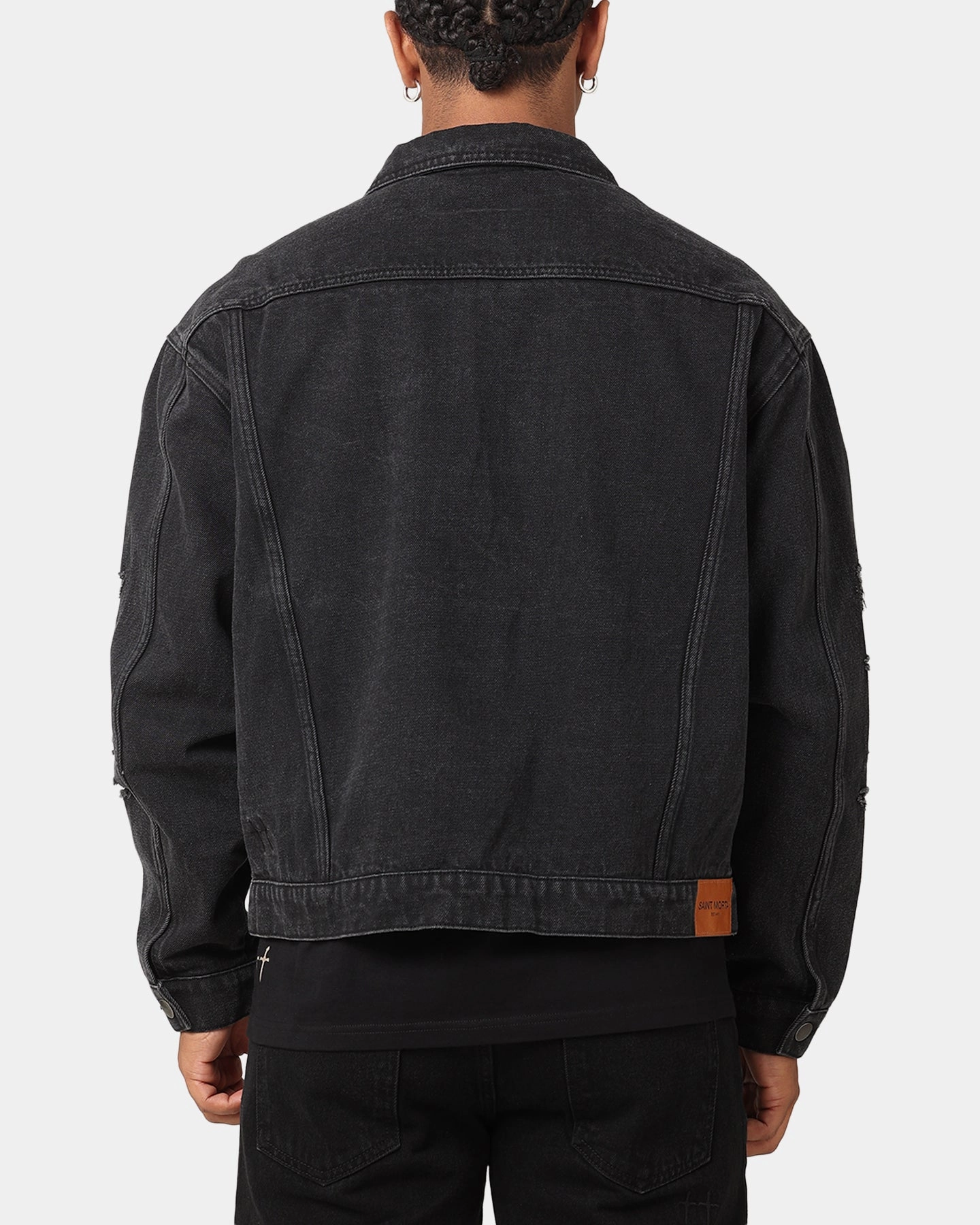 second - hand Saint Morta Rage Denim Jacket Black