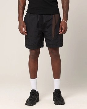 Saint Morta Rage Nylon Shorts Black/Brown mix and match Durable Hem Finishing