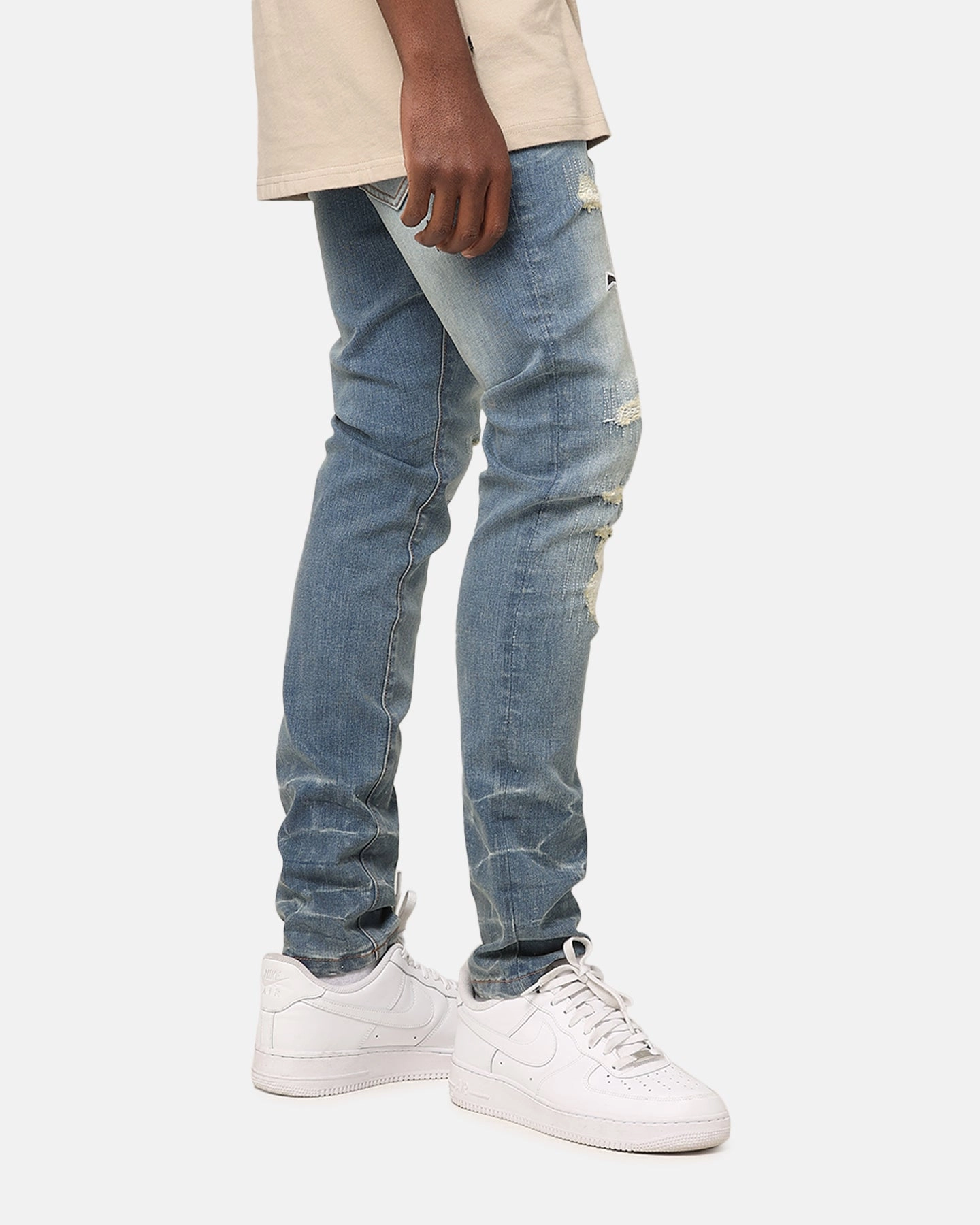 Saint Morta Rage Summum Jeans Superwash Blue Popular Style Easy Option