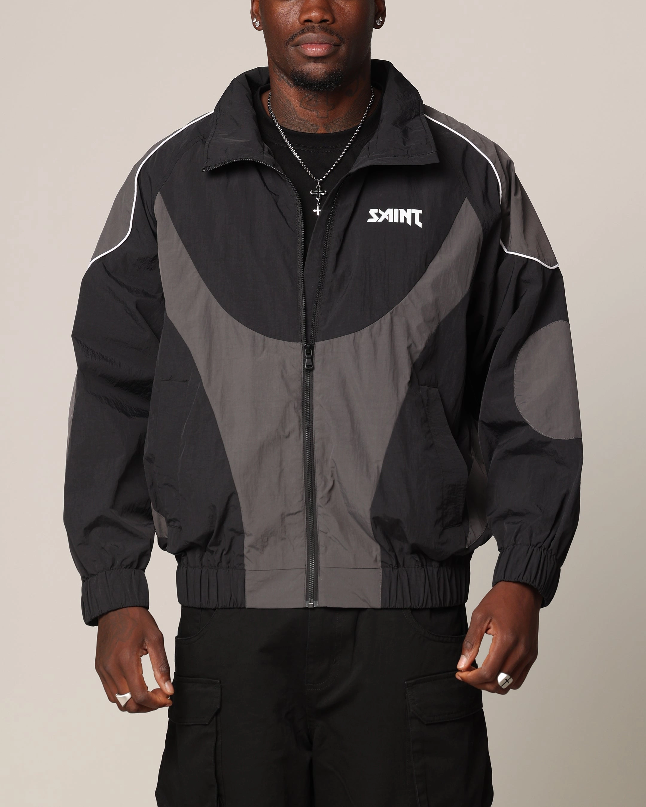 Saint Morta Rage Windbreaker Black/Grey Spectacles