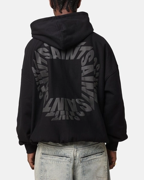 Saint Morta Rave Premium Hoodie Black Job Rugged Layering
