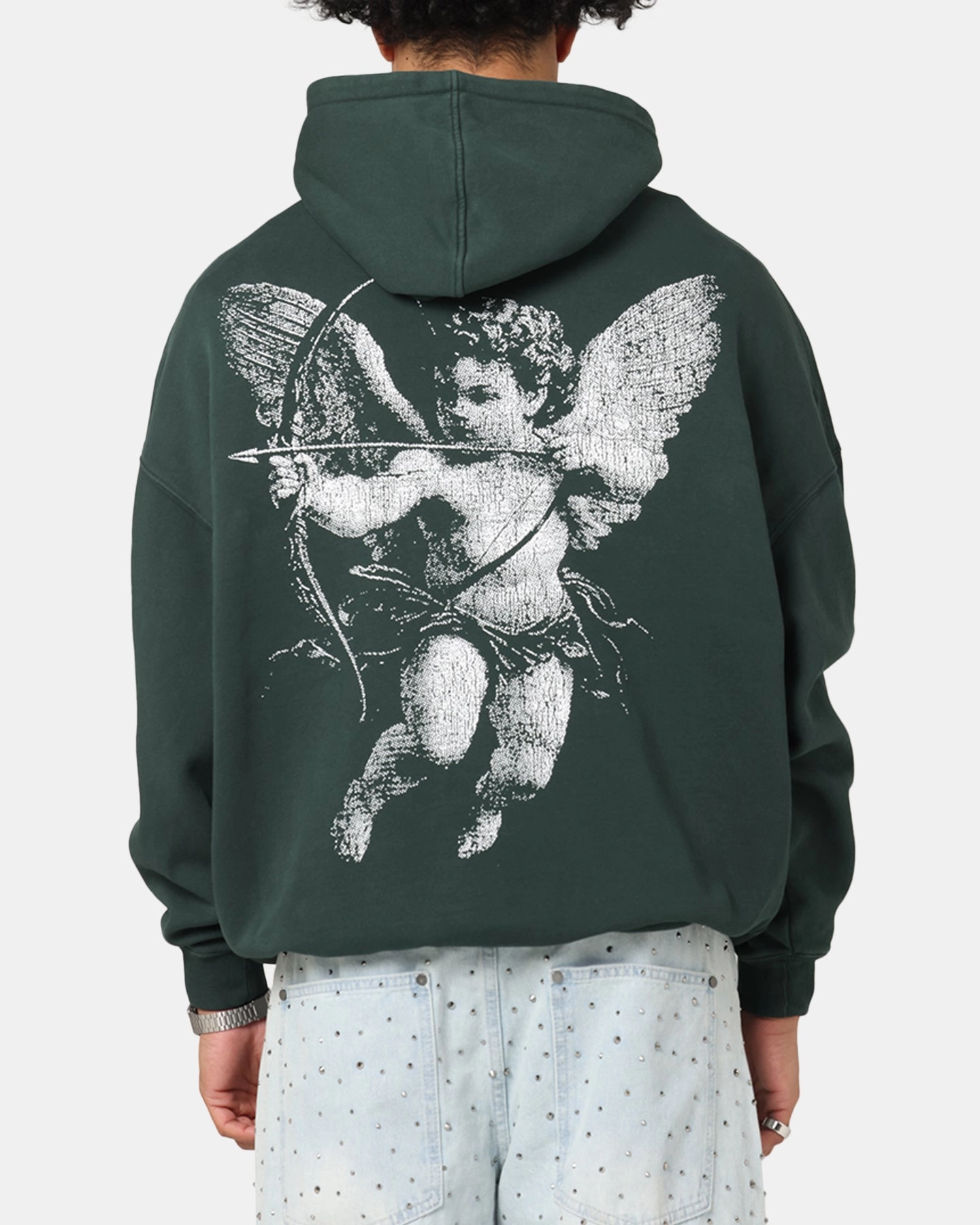 Saint Morta Redemption Boxy Hoodie Green City Energy