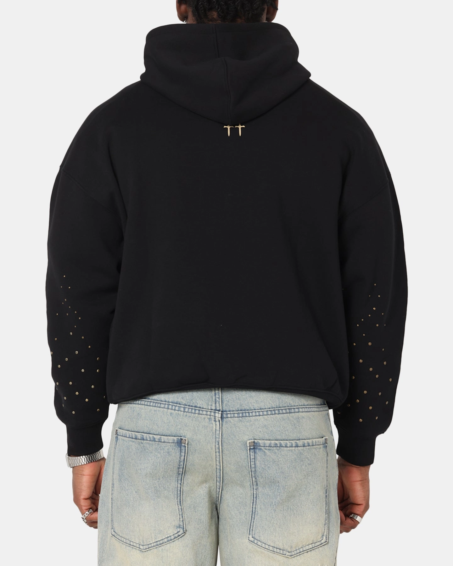 Functional All-day Comfort Saint Morta Rodeo Drive Boxy Hoodie Black