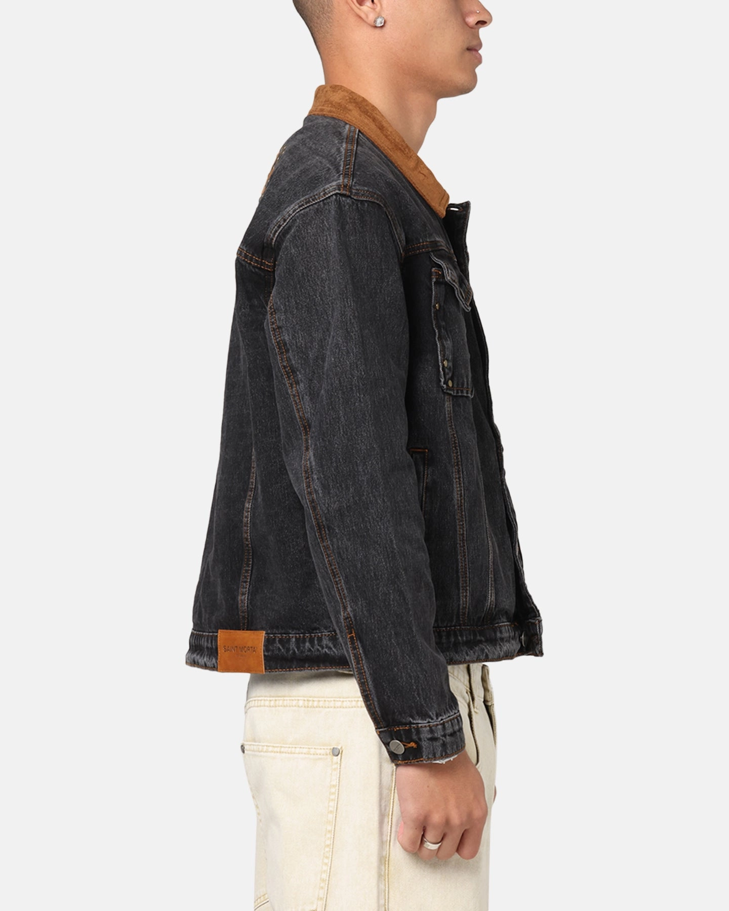 fireplace Saint Morta Rodeo Drive Denim Jacket Black Shadow
