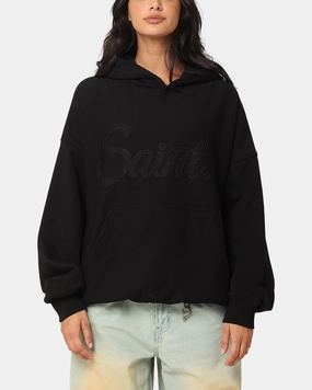 Saint Morta Scribere Premium Hoodie Black Box mountain vacation