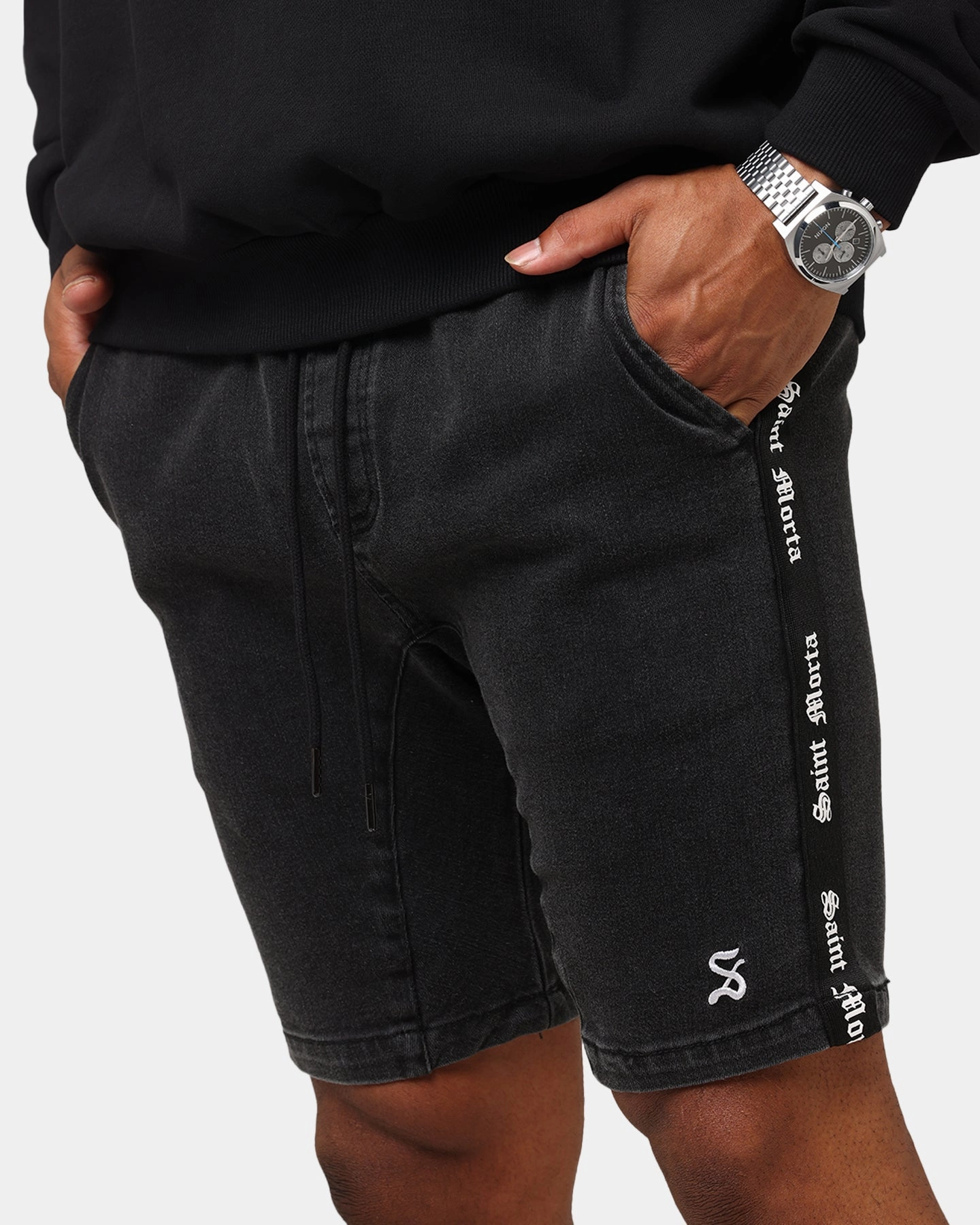 Secure Closure System Saint Morta Sport X Walk Shorts Black Shadow