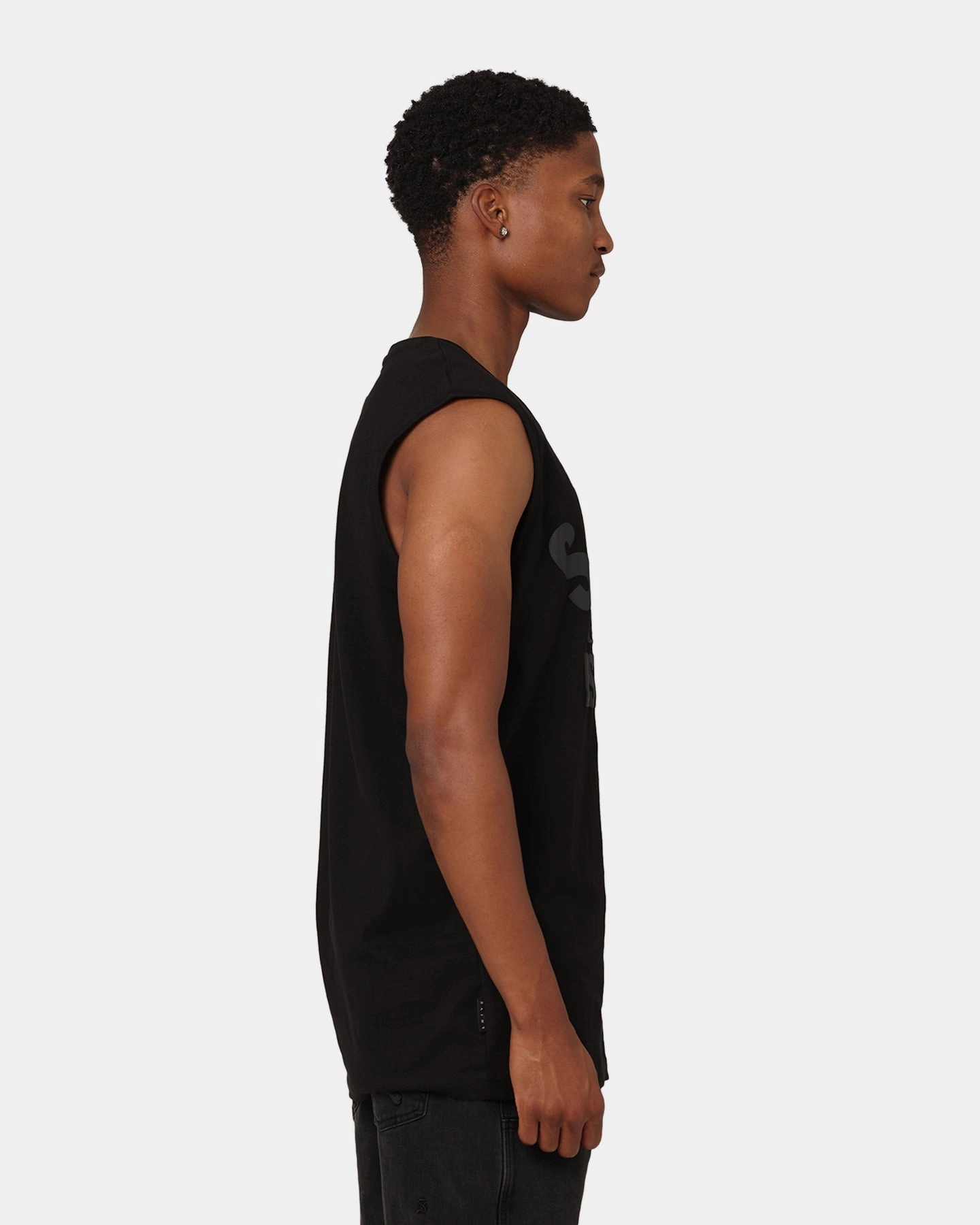Soft and Light Wear Saint Morta St Morta Muscle T-Shirt Black/Black