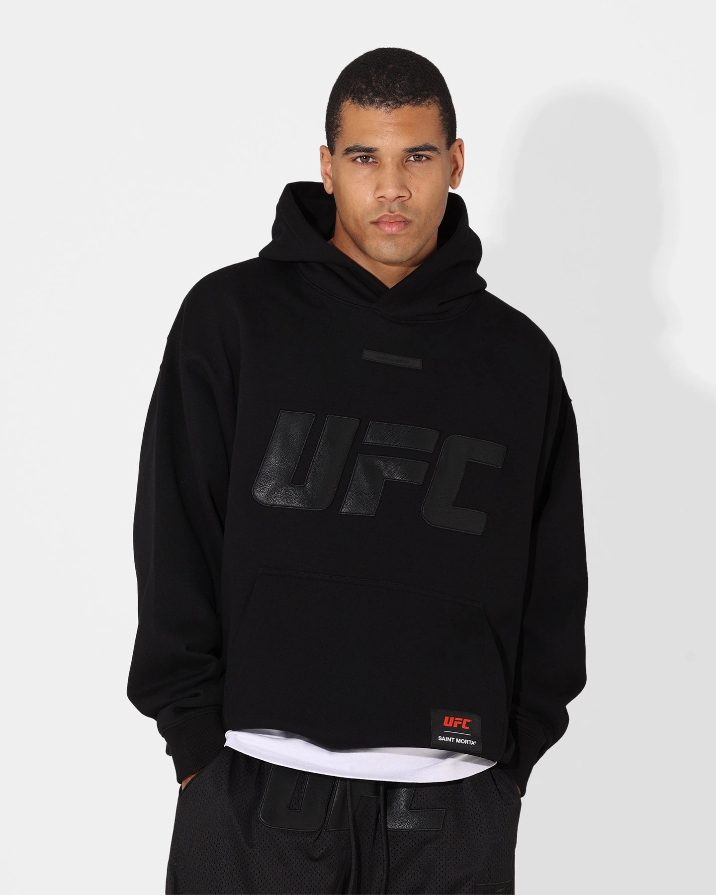 Likelihood Saint Morta X UFC Boxy Premium Hoodie Black/Black
