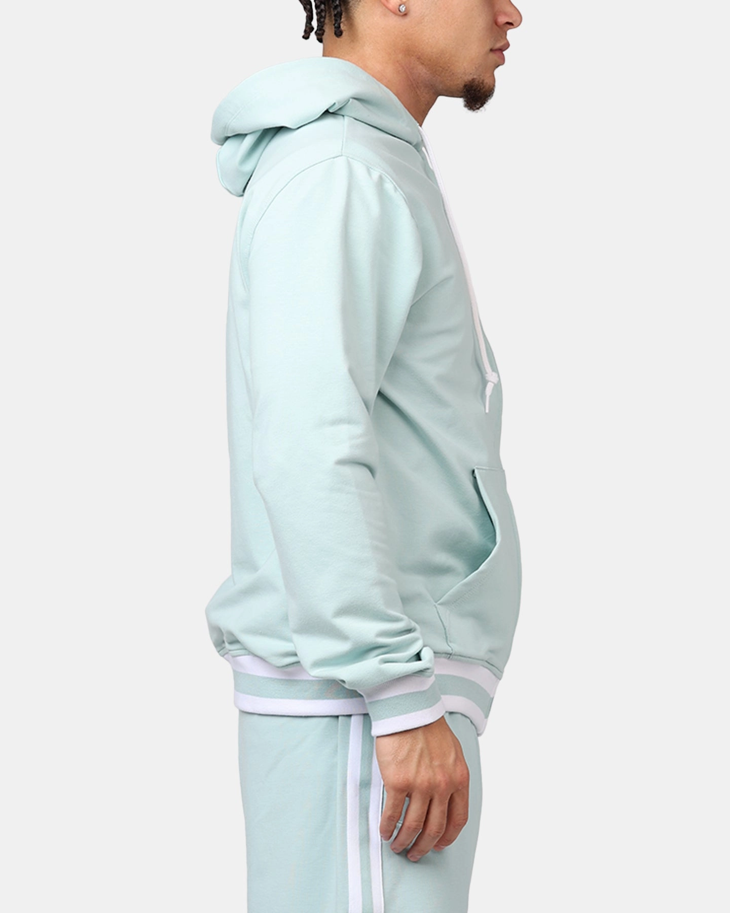 Art Exhibition New Era Atlanta Braves 'Logo Select Mint' Full Zip Hoodie Mint/White