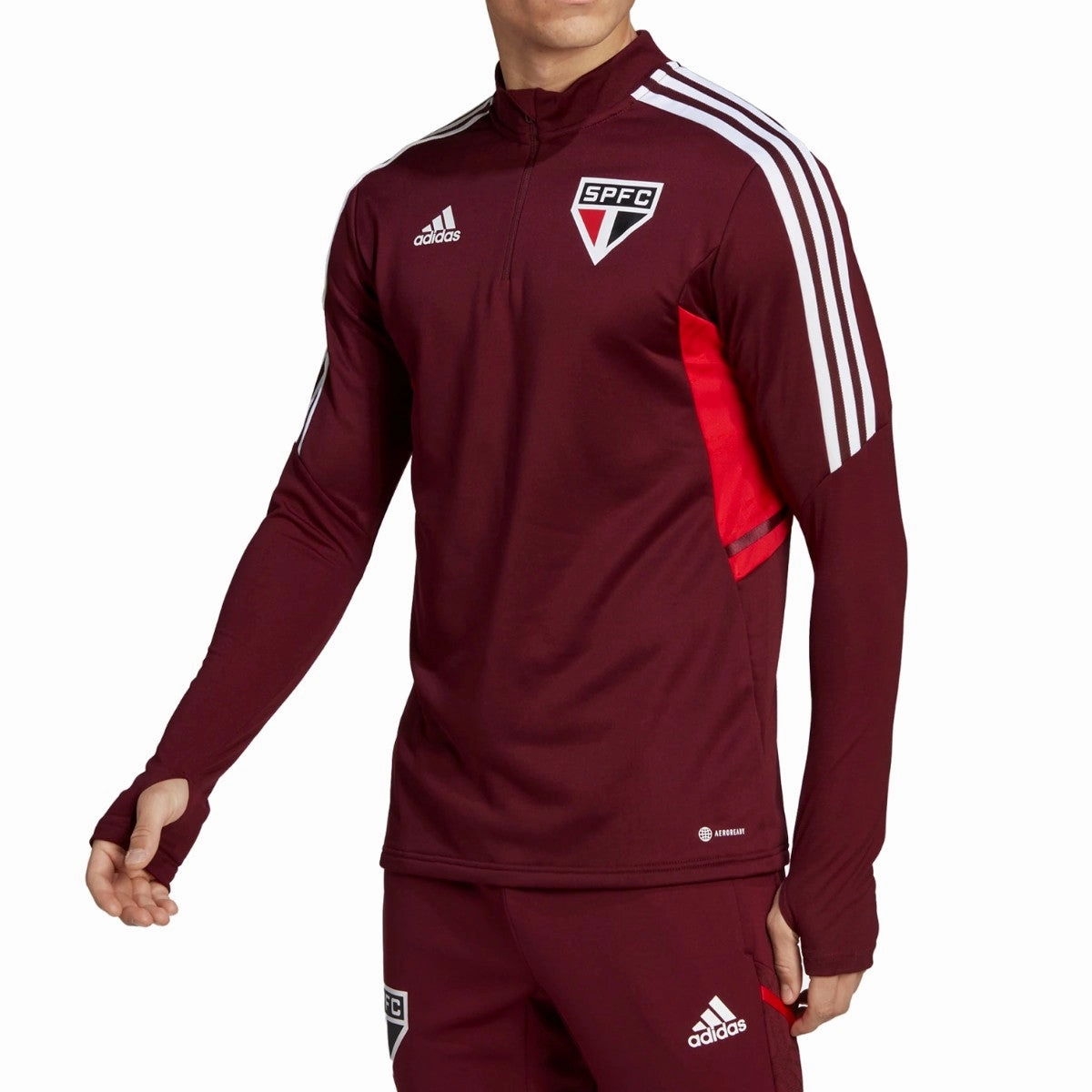 Sao Paulo training technical Soccer tracksuit 2021/22 - Adidas opera house MultiPocketIntegration