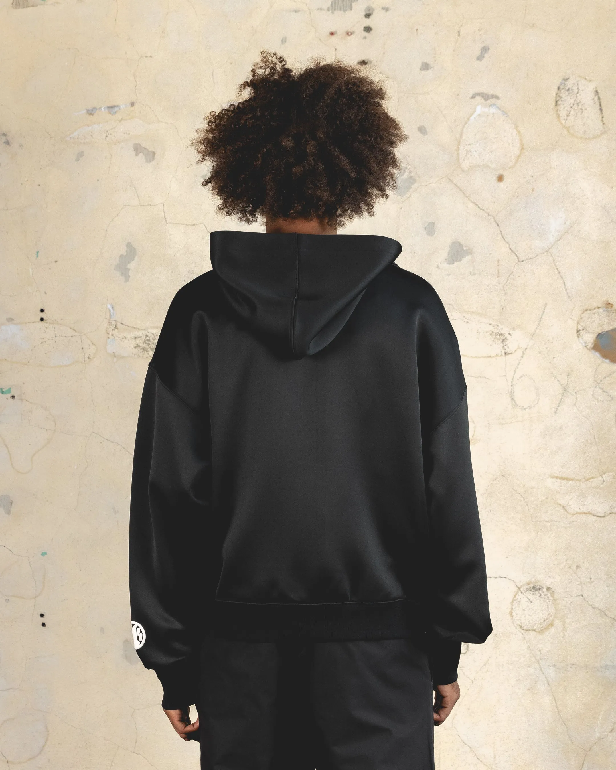 404 Function Zip Hoodie Black Weather Ease
