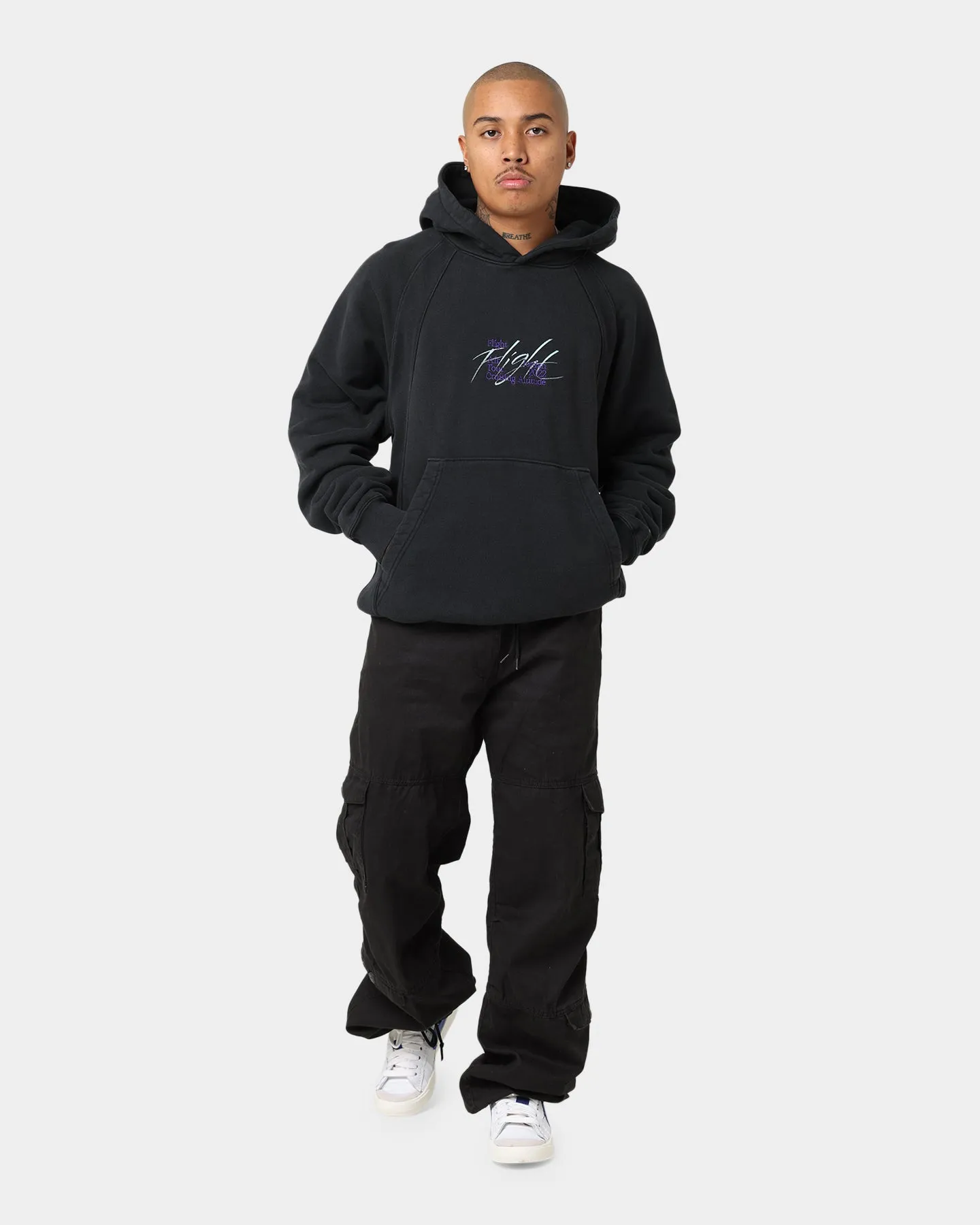 Jordan Flight Heritage French Terry Pullover Hoodie Black Comfortable fit Soft Shell