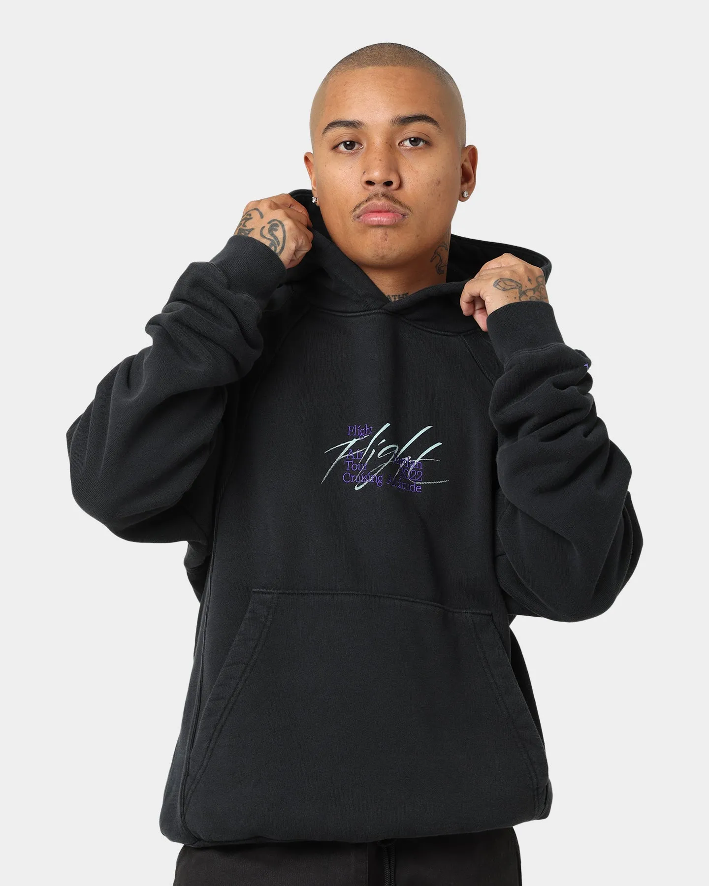 Jordan Flight Heritage French Terry Pullover Hoodie Black Waterproof Outerwear Outdoor Comfort