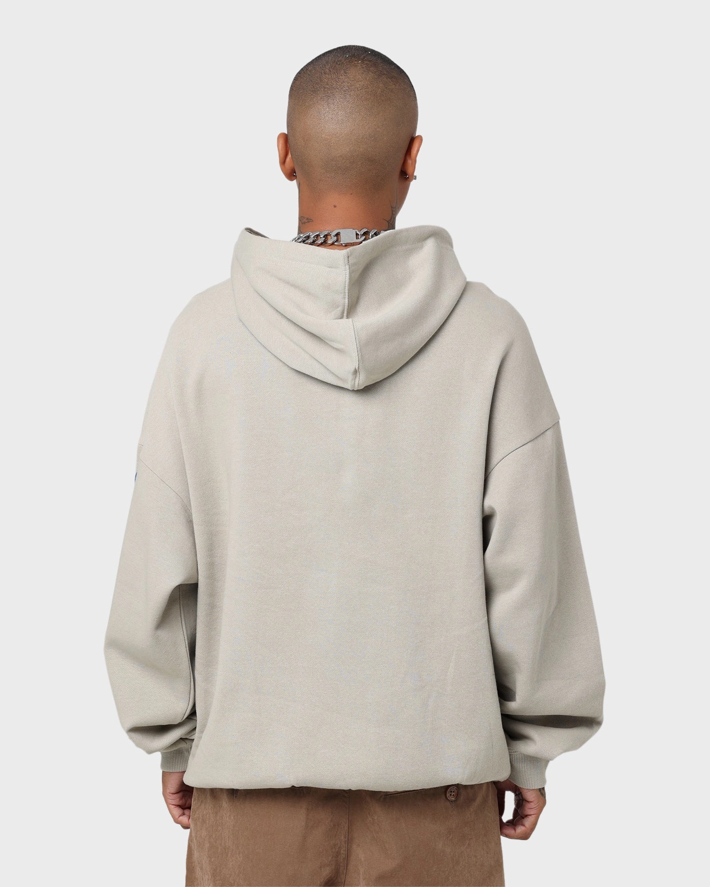 snap closure Silicone Grip Trim Majestic Athletic Los Angeles Dodgers Bandana Paisley Wordmark Hoodie Nickel