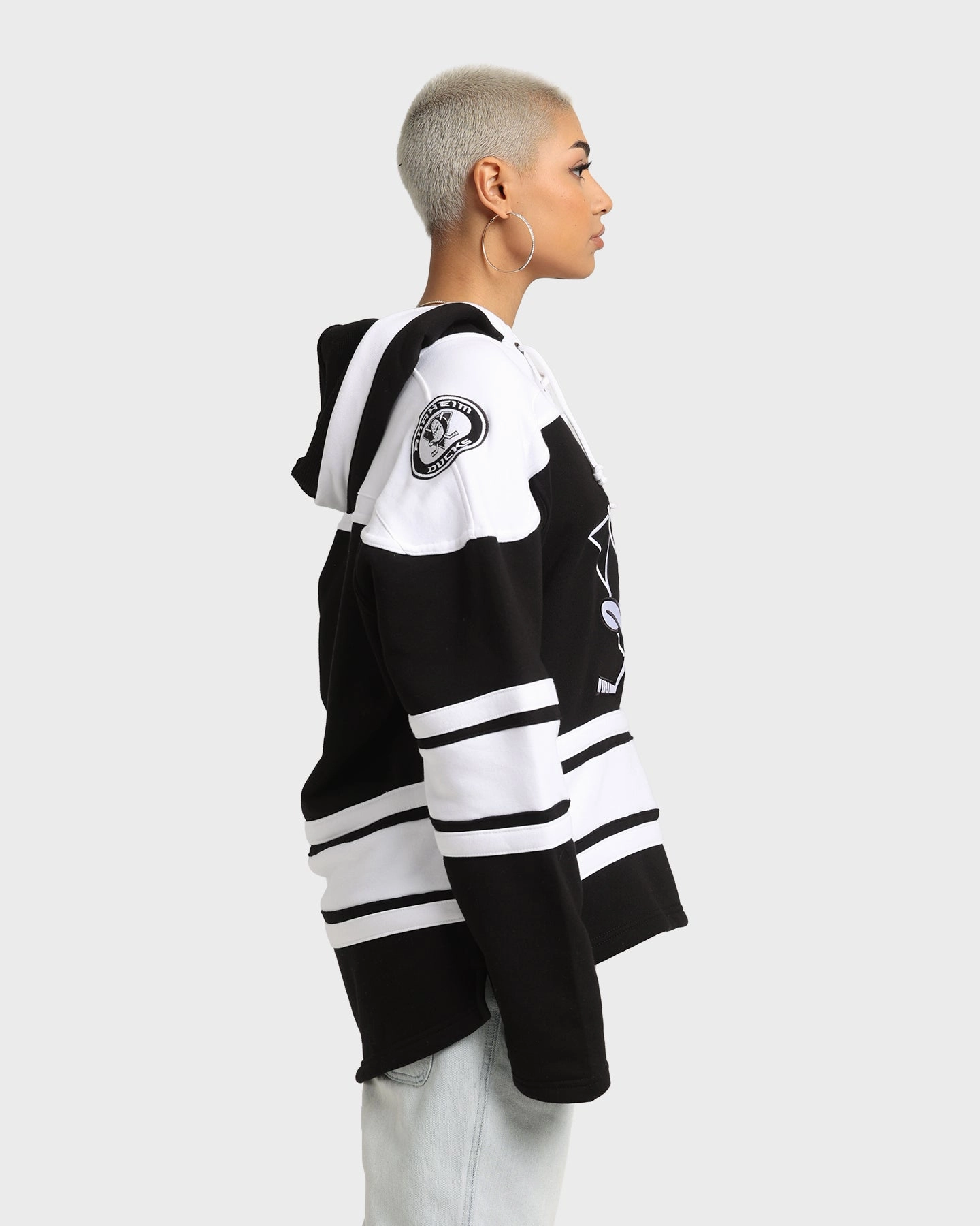 47 Brand Anaheim Ducks NHL Superior '47 Lacer Hoodie Jet Black Rain Fit cruise trip