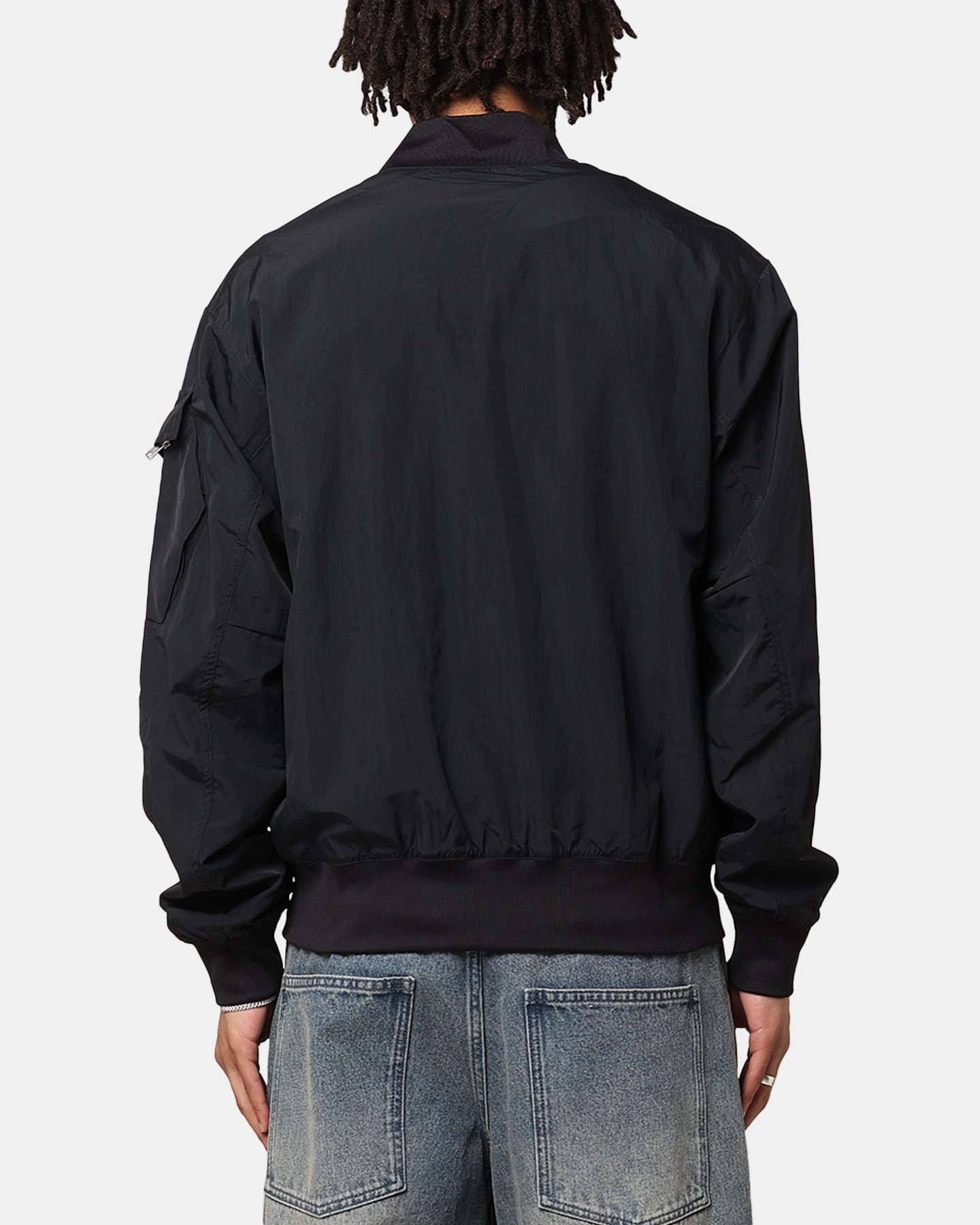 Stretchable Material Approach Jordan Essentials Statement Lightweight Renegade Jacket Black