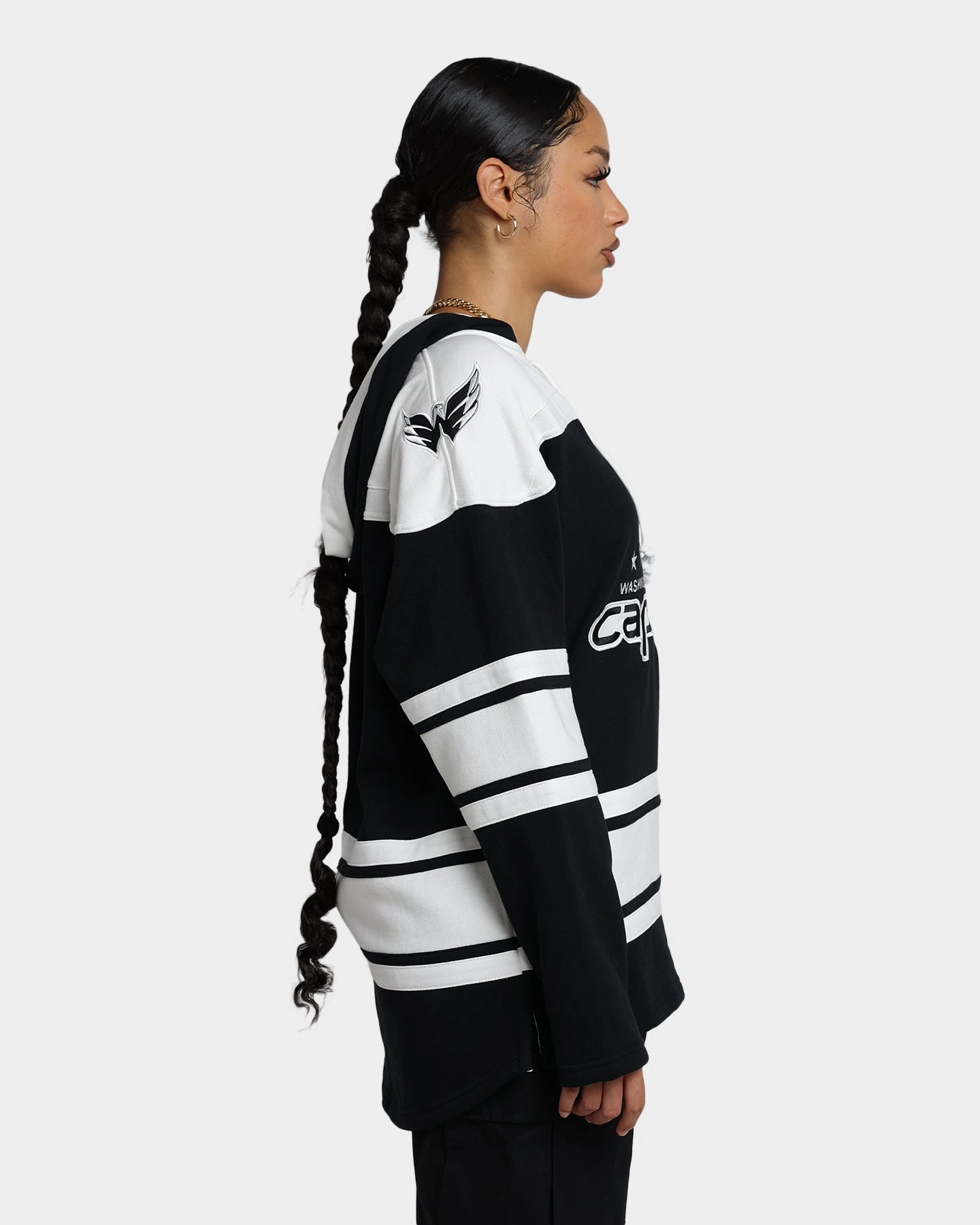 desert FoldableDesign 47 Brand Washington Capitals Superior Lacer Hoodie Jet Black