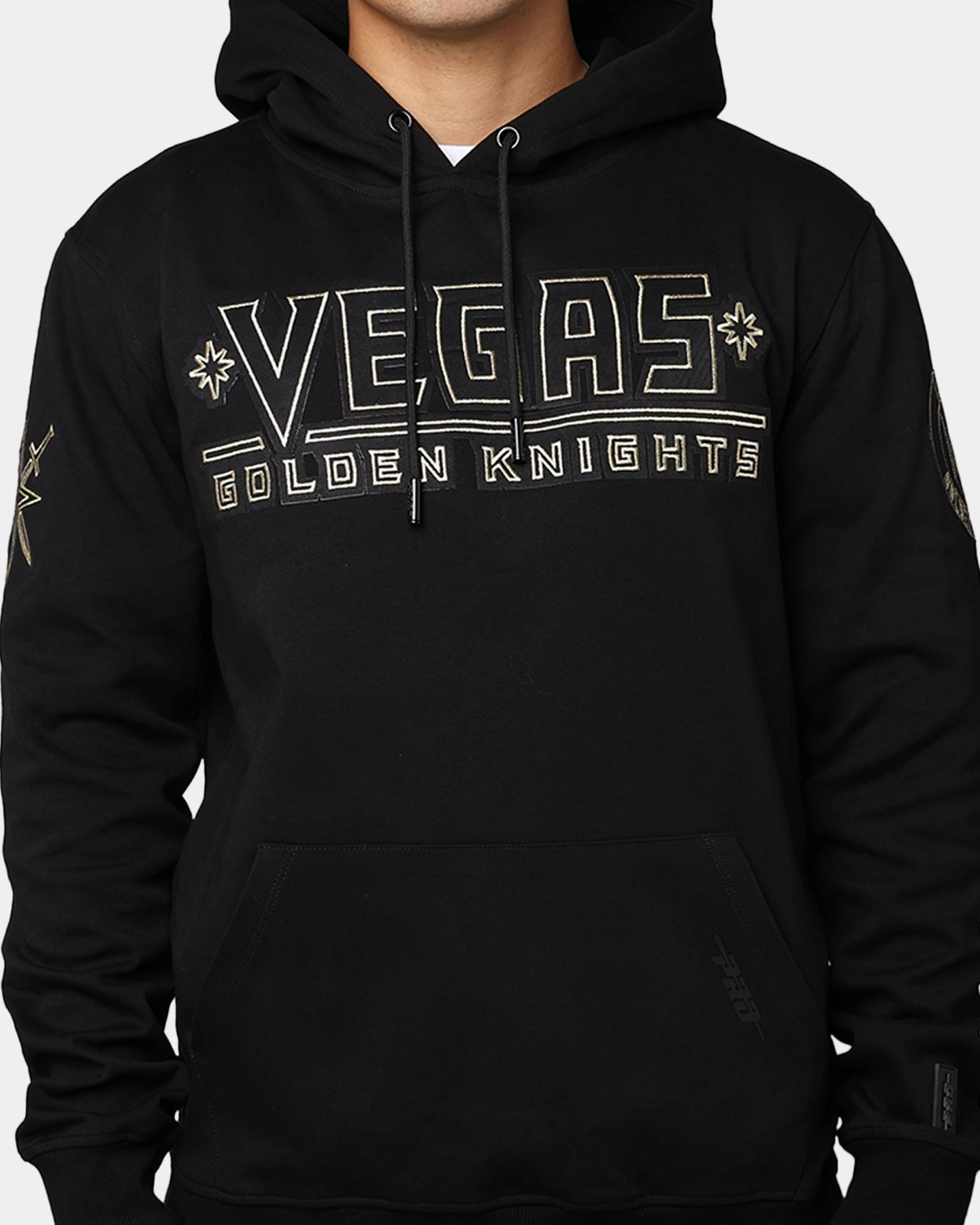 Eco Friendly Insulation Pro Standard Vegas Golden Knights Black And White Hoodie Black