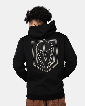Pro Standard Vegas Golden Knights Black And White Hoodie Black Patience