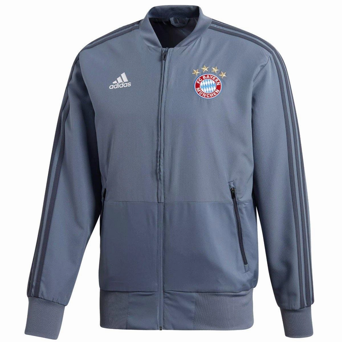 Innovative Bayern Munich training presentation soccer tracksuit UCL 2018/19 - Adidas