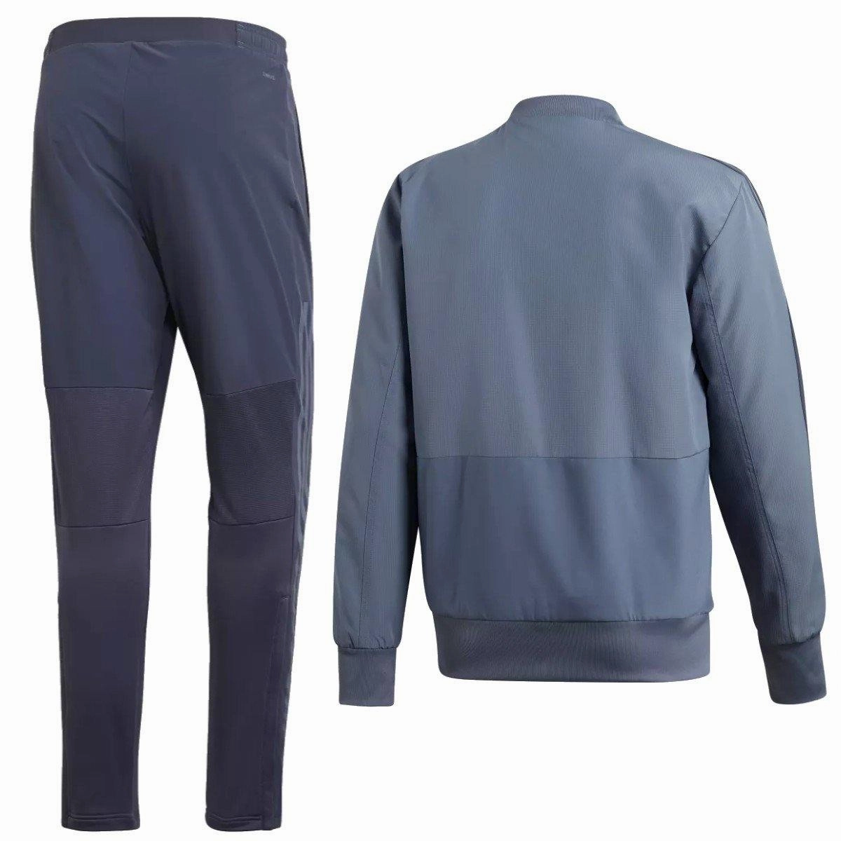 Bayern Munich training presentation soccer tracksuit UCL 2018/19 - Adidas Lightweight Gear print venue