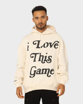 Mitchell & Ness I Love This Game Hoodie Unbleached Warm Outer Layer pilots