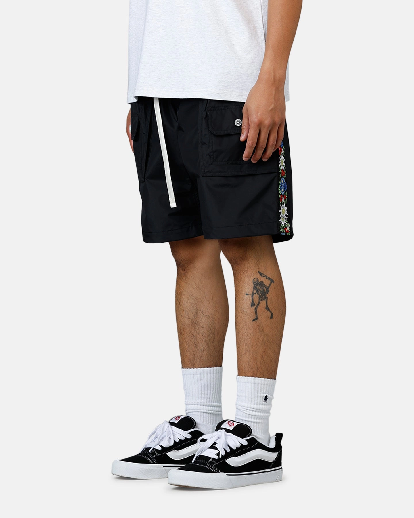 ABC Taffeta Spring Shorts Black Sport Friendly